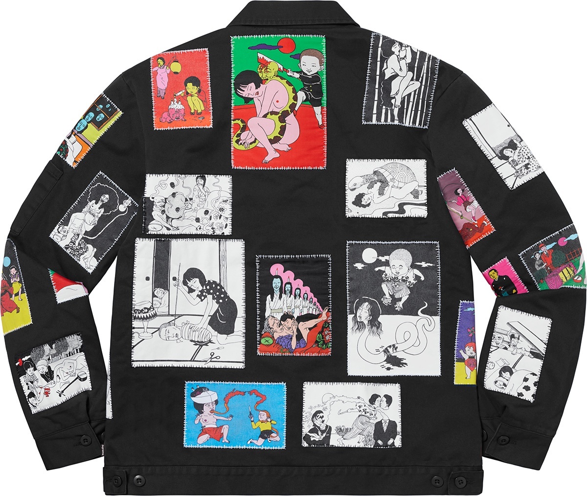 Toshio Saeki/Supreme Work Jacket view 9